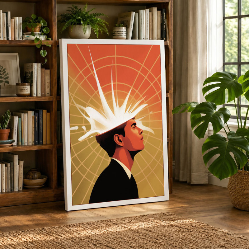 Print, 24x16 - 61.0 x 40.6 cm, Terracotta Border