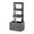 Multi-Tier Outdoor Industrial Waterfall Fountain, 43", Gray