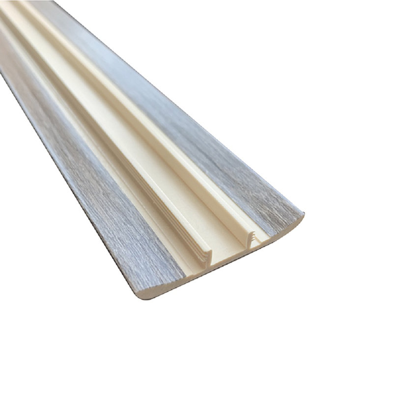 Bouchon d’extrémité épais en plastique 0,22", Gris rustique