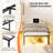 Twin Bed Frame With Charging Station/LED Lights