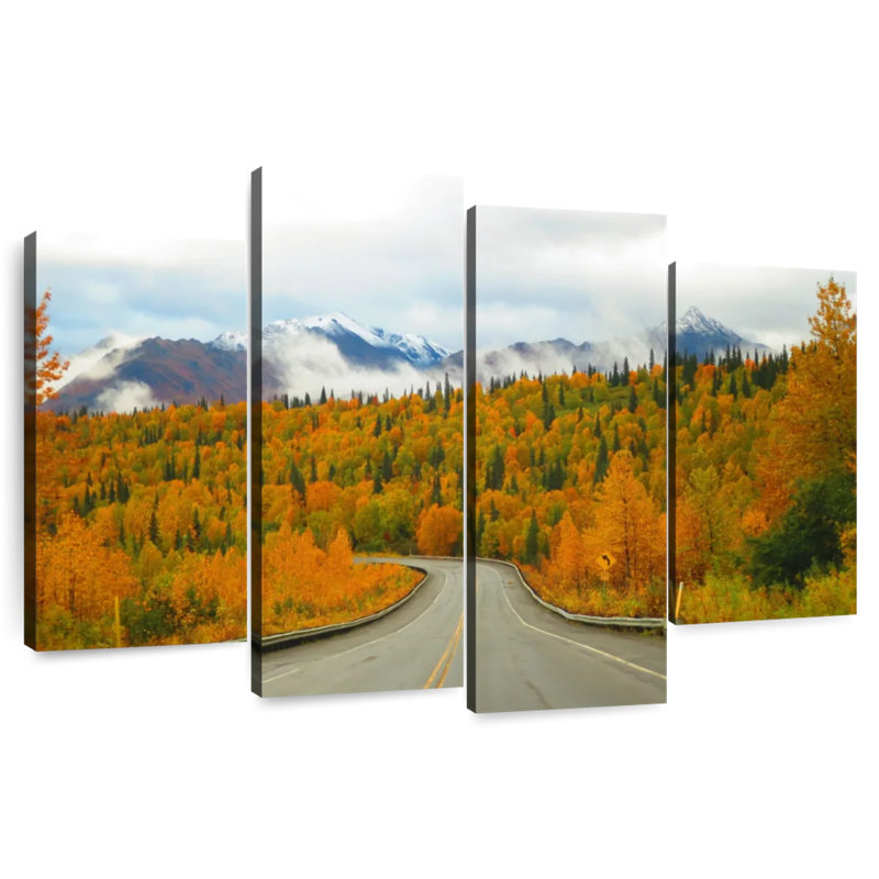 Mehar Autumn Time Parks Highway, 32" H x 52" W