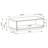 Shuster Rectangular Cocktail Coffee Table White High Gloss