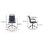 Roy Leather Swivel Office Chair-1395721690