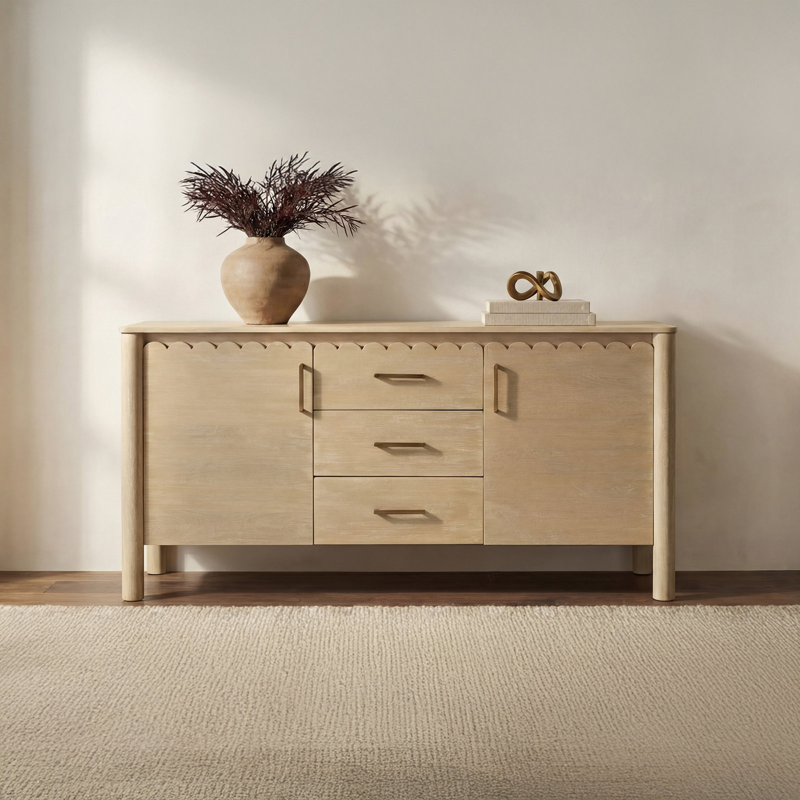 Mango 3-Drawer Sideboard