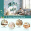 2 tablettes pour dauphins flottants avec compartiments