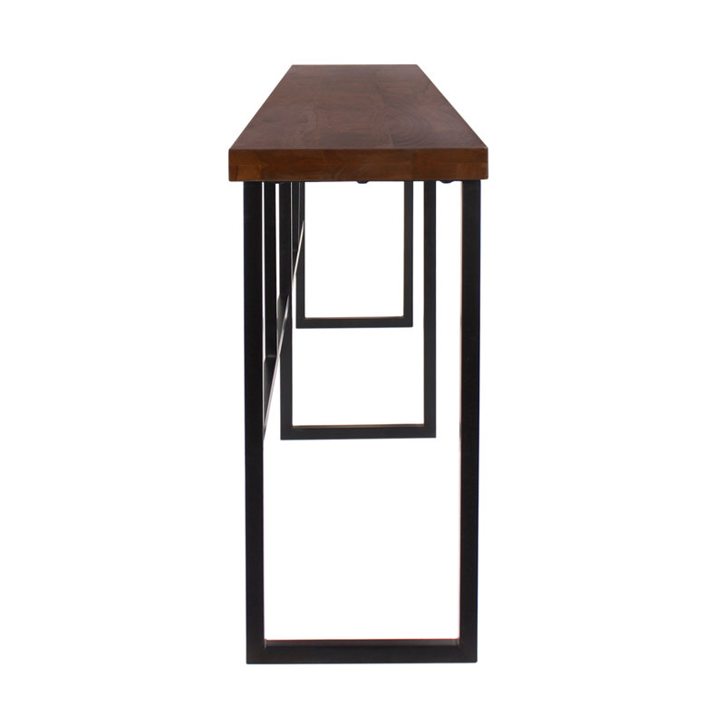 Esterly Rose 90" Solid Wood Console Table, 34" H x 90" W x 16" D