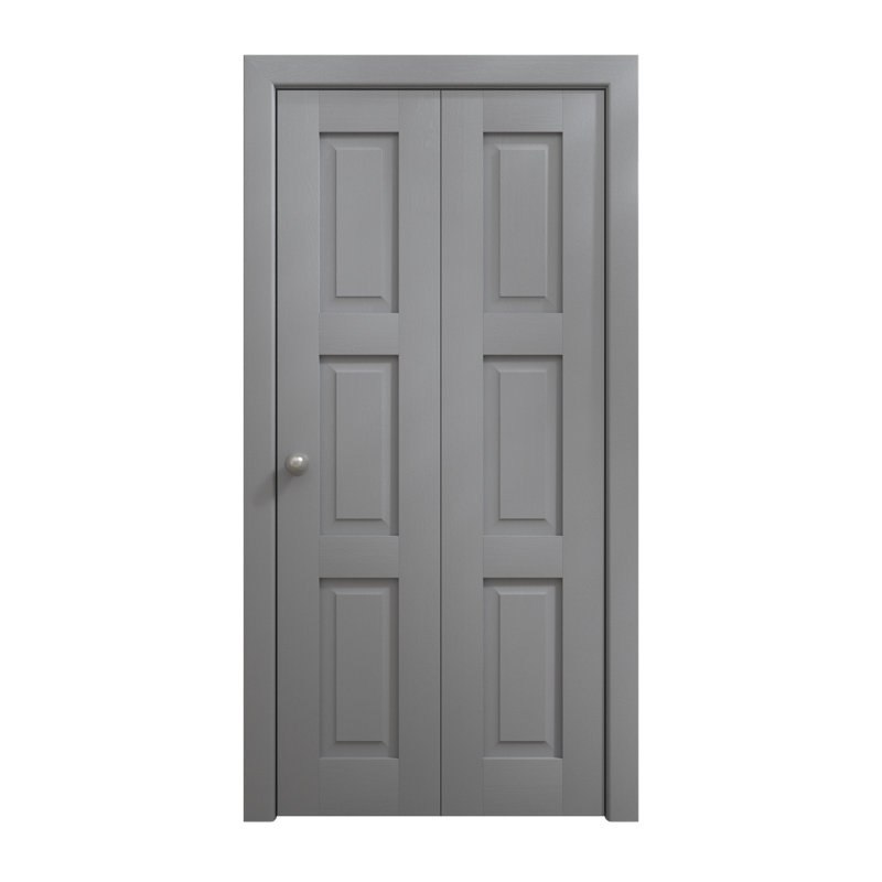 Portes coulissantes pliantes pour garde-robe | Ego 5010 | Ensemble de quincaillerie pour moulures robustes | Portes de garde-robe de chambre en bois massif