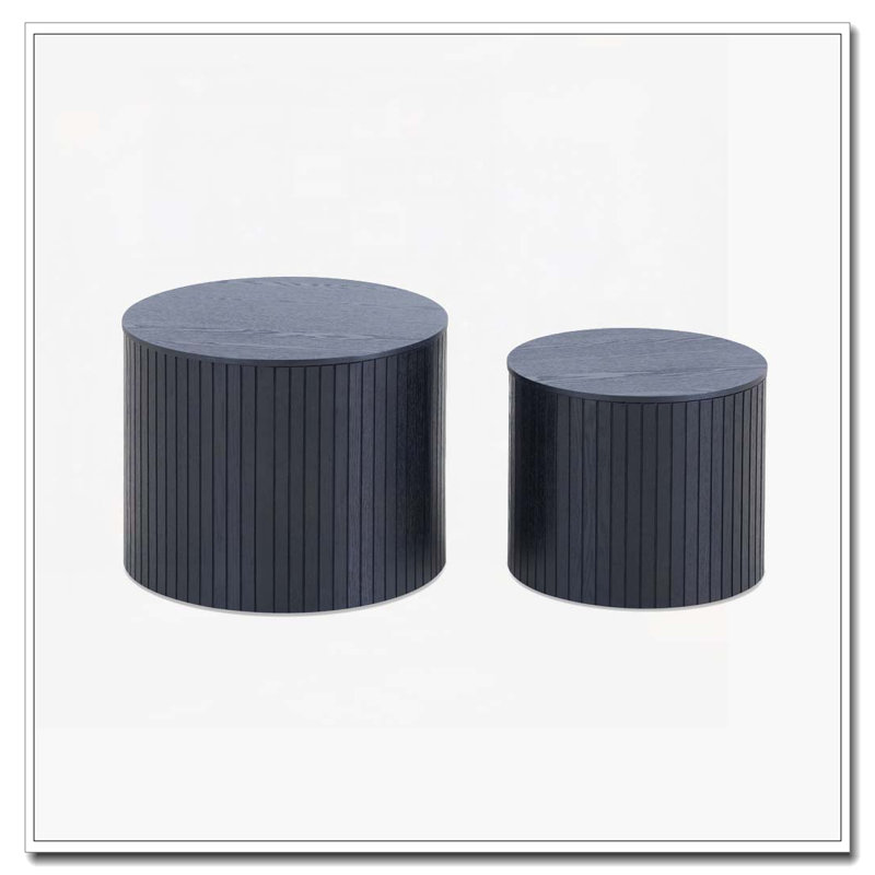 Nesting Coffee Table Set, Black
