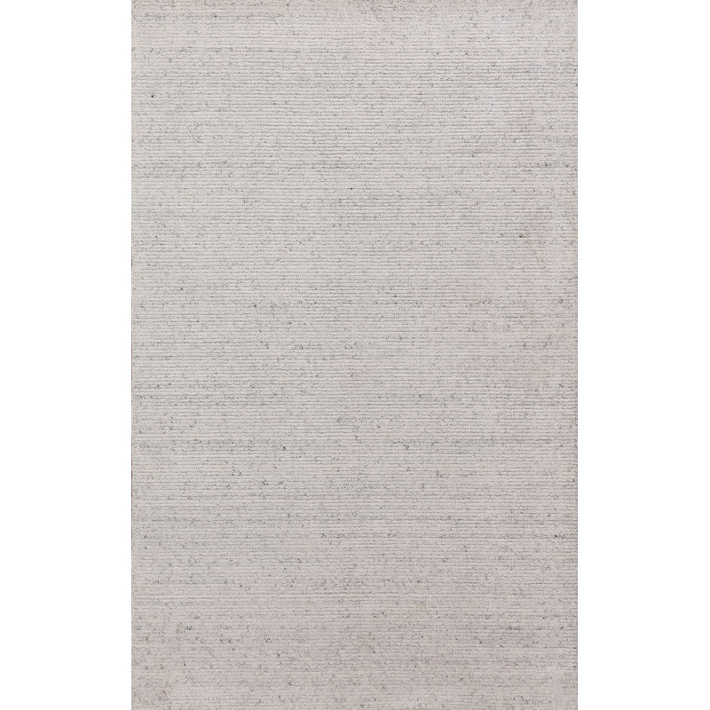 One-of-a-Kind 3'11" X 5'10" New Age Wool Area Rug in Ivory