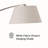 Morey 80'' Arched Floor Lamp-2030515226