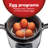 Hamilton Beach® Digital Programmable Compact Multi-Cooker with Slow Hard-Boiled Egg, Rice and Hot Cereal Functions, Egg/Steam Tray and Rice Paddle