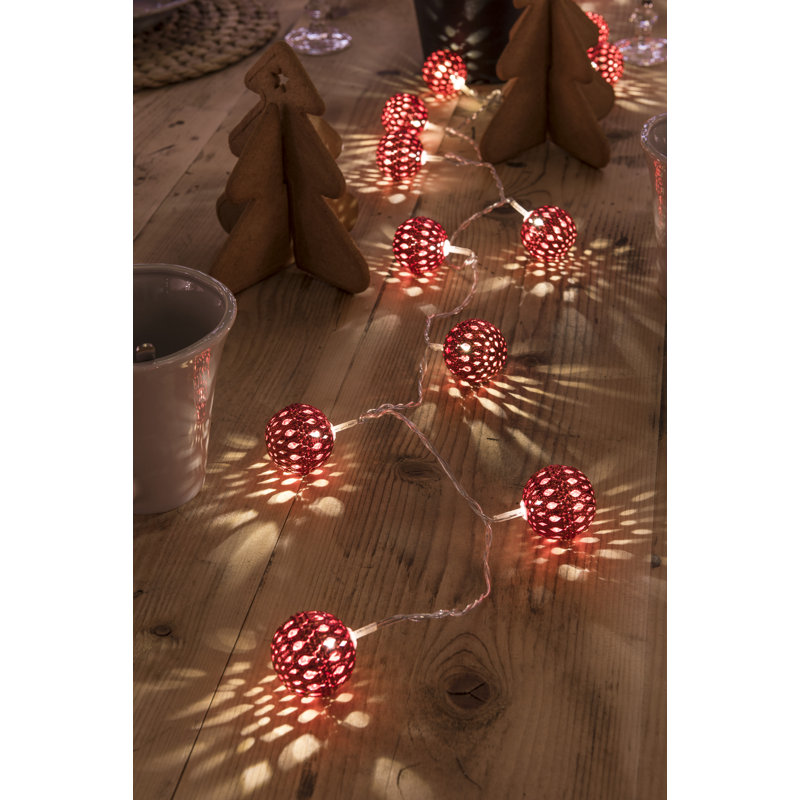 Morrocan Style 3M LED 24 - String Lights, Red