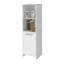 Armoire à porte simple Danforth, quatre tablettes