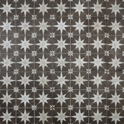 Carreau de céramique à motif pour mur et plancher 13 po x 13 po Harmonia