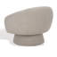 Fauteuil demi-tonneau pivotant Boucle-1413187167