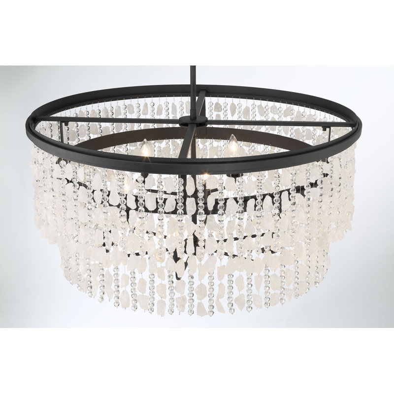 Shimmering Elegance 9 - Light Metal Chandelier