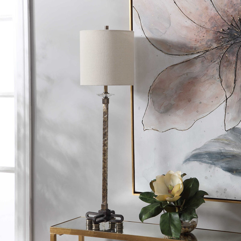 Maxon Steel Buffet Lamp