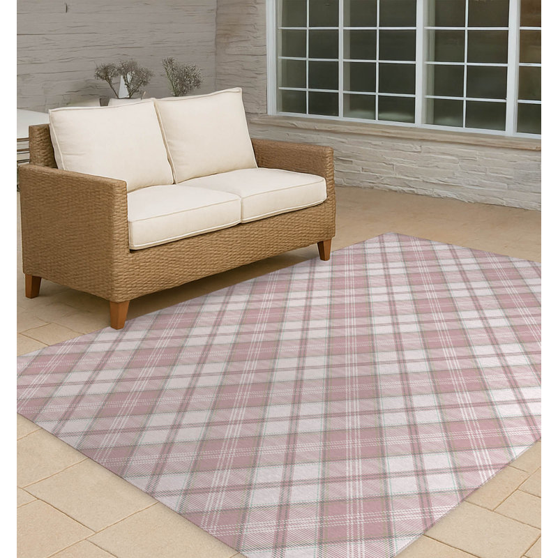 Tapis d'extérieur antidérapant Diamond, Rectangle 4pi x 6 pi
