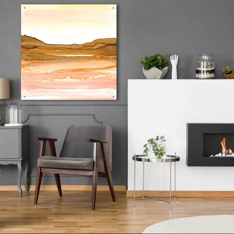 «Desertscape II» par Chris Paschke, H 36 po x l 36 po x P 0,2 po
