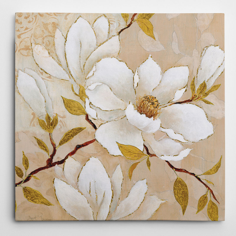 Reproduction d’art sur toile, "Golden Dogwood I" par Eugène de l’Université Eugène, H 32 po x l 32 po x P 1,5 po
