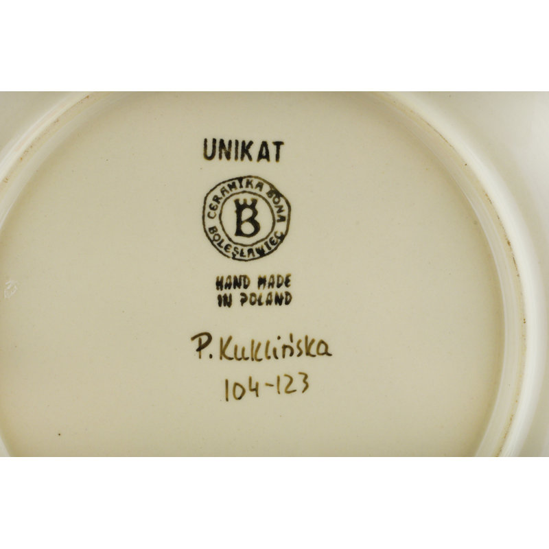 Polish Pottery 10" Dinner Plate