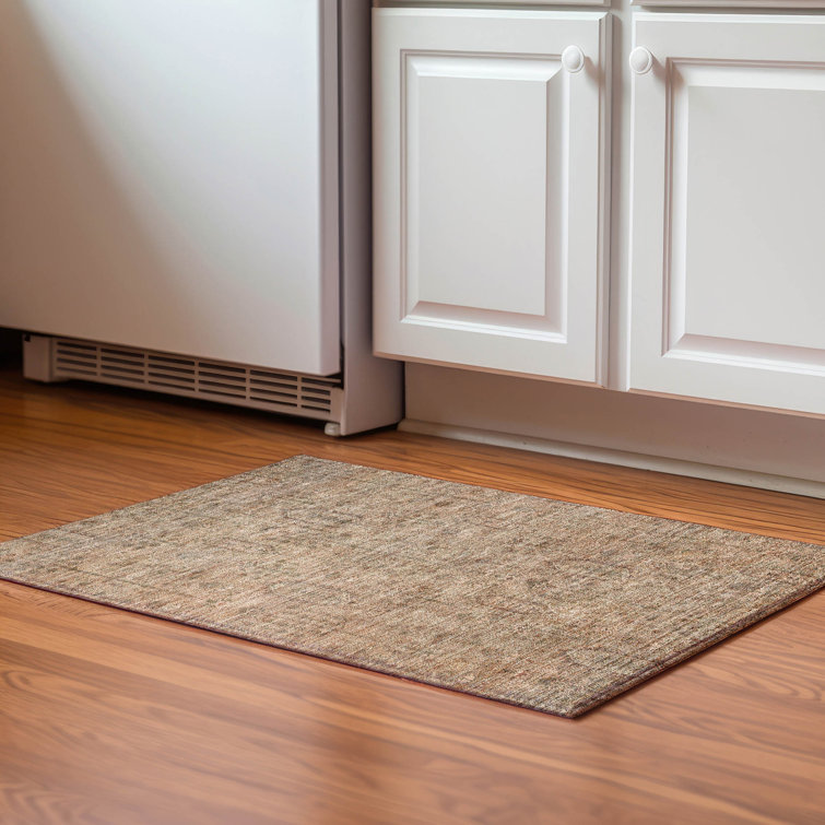 Premium Machine Washable Prisco Terracotta Rug