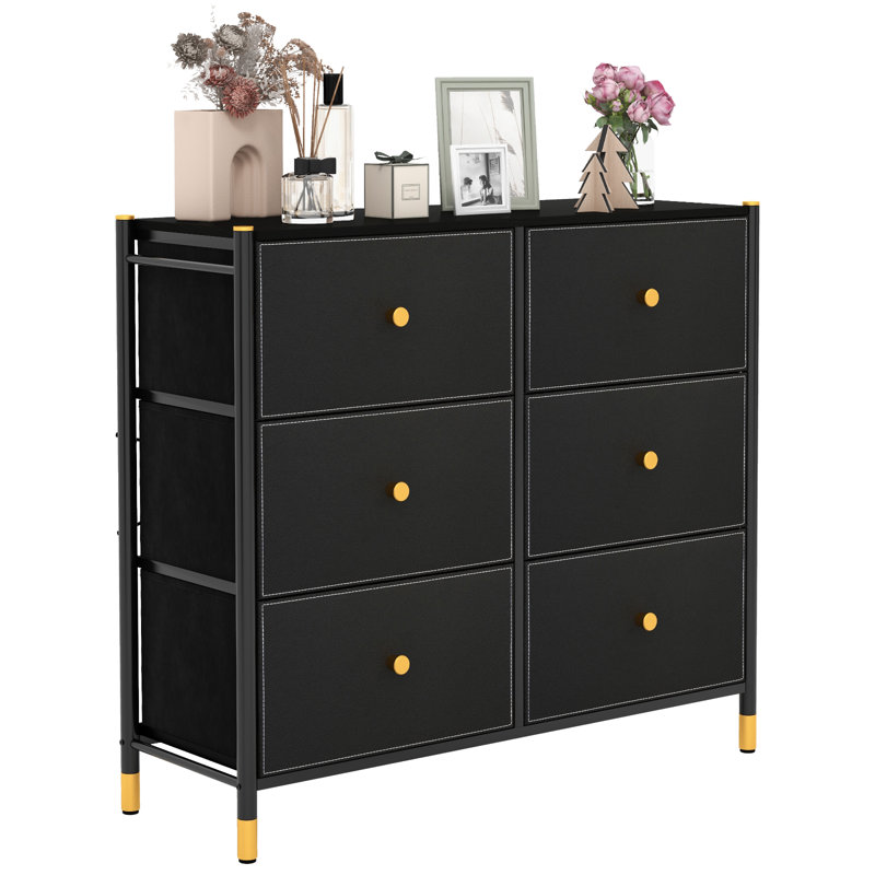 Commode 6 tiroirs Bernitha
