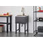 Trinity Basics Ecostorage® | Bassin 18 x 16 x 13 | Évier utilitaire en acier inoxydable | Nsf | Avec robinet escamotable | Noir-119329814