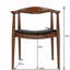 Fauteuil de salle à manger rembourré Lailyn-265368748
