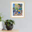 « Citrons bleus » de Charline, sur papier encadré, par Charline Print-91291666-91291664
