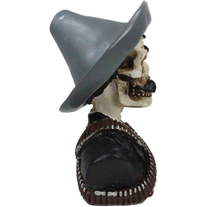 Figurine Dayami squelette Emiliano Zapata Salazar