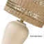 Lampe de table 21 po Boho-794868907