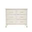 6 Drawer 105Cm W Double Dresser-93068616