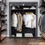Illughi 140cm Portable Wardrobe-1209863193