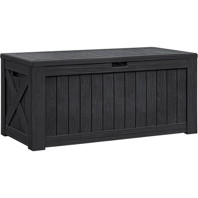 Boîte de rangement en résine 120 gallons