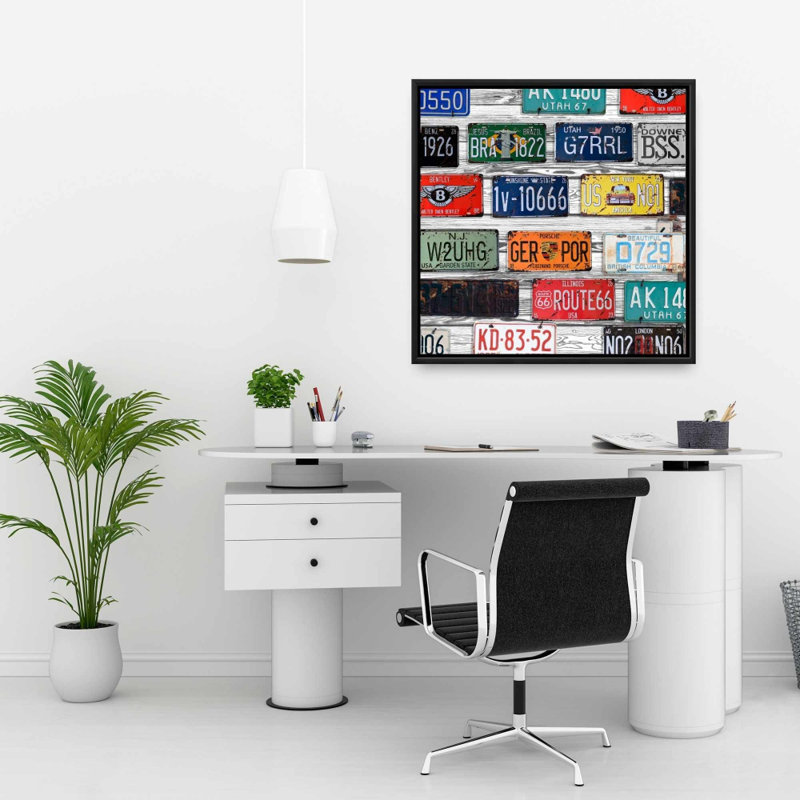 Impression de plaques numériques sur toile