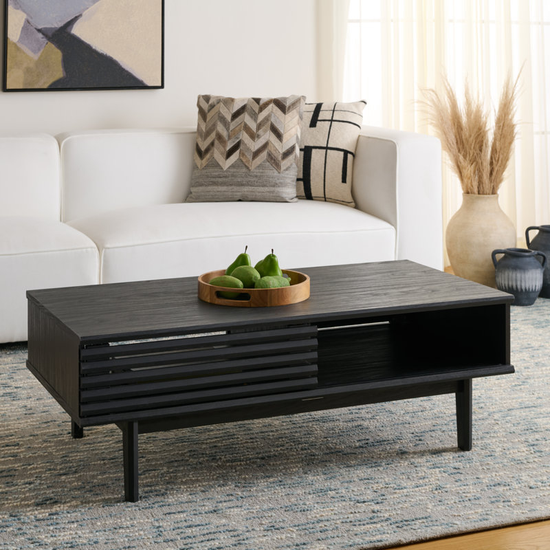 Table basse Aveneet, Noir