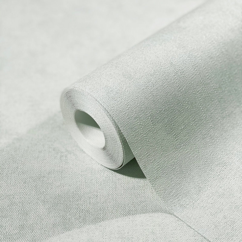 Rouleau de papier peint texturé nacré Flora Collection, Gris