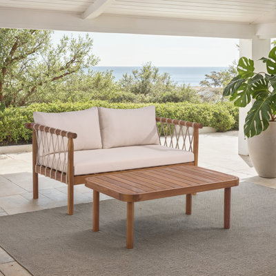 Banc Sabrina + table