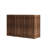 Brown+White Standard Solid Reception Desk-1079062355