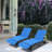 Outdoor Single chaise with Cushions