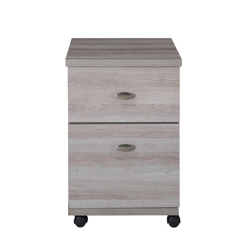 40cm Wide 2 -Drawer Mobile File Cabinet