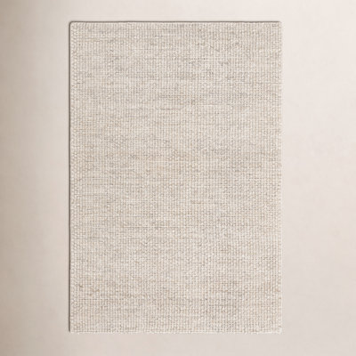 Hero Handwoven Flatweave Ivory Area Rug