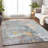 Machine Washable Indoor/Outdoor Claudian ACN1234 Granite Rug-103712590