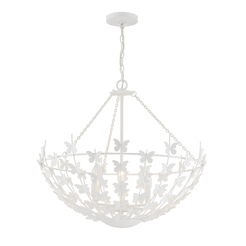 Birch 6-Light Hubbs in Bisque White, White