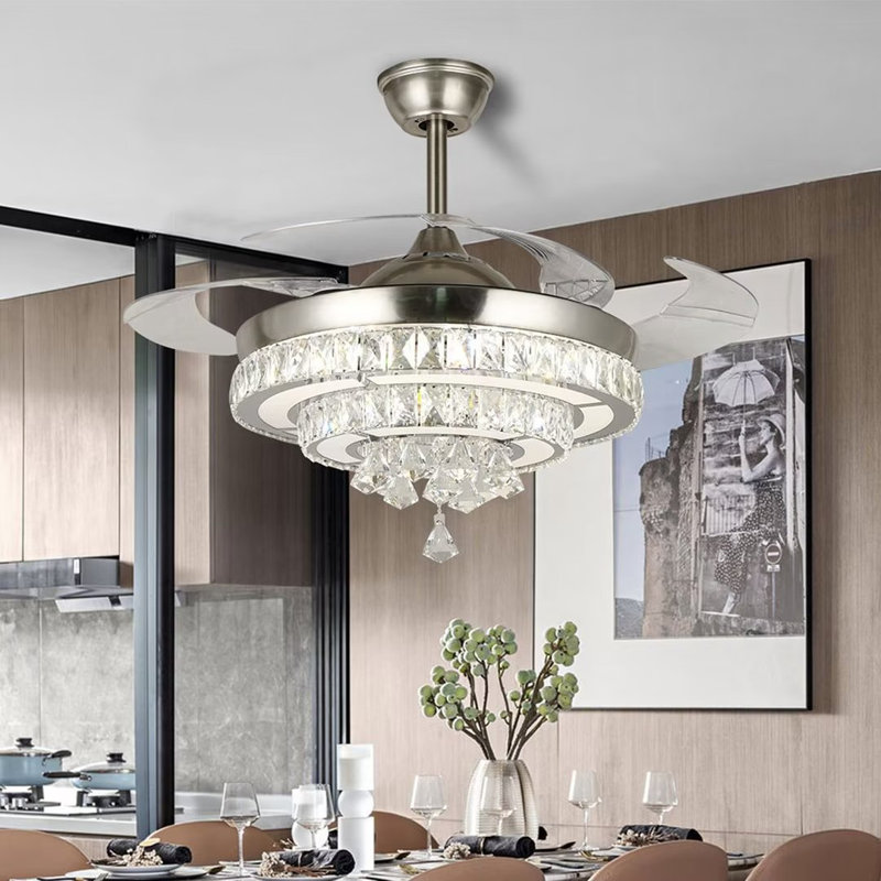 Florianne 42'' Ceiling Fan with LED Lights