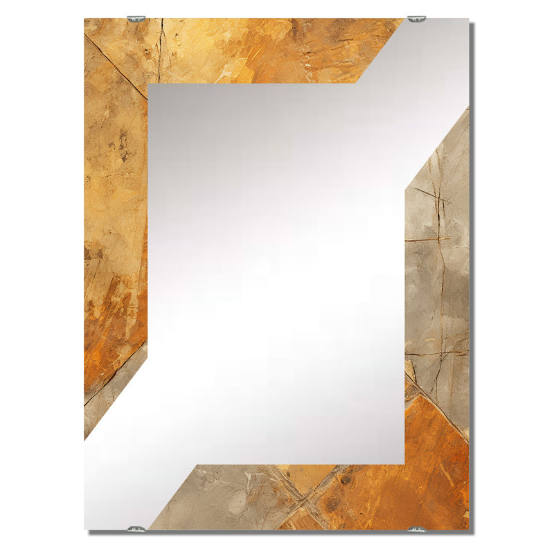 Miroir mural Devi - Abstract Tiles MIR137414, 40 po x 30 po