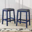 Ensemble de salle à manger 3 pièces de style transitionnel avec 3 tablettes de rangement ouvertes pour petits espaces, coin repas-688189132-688085830