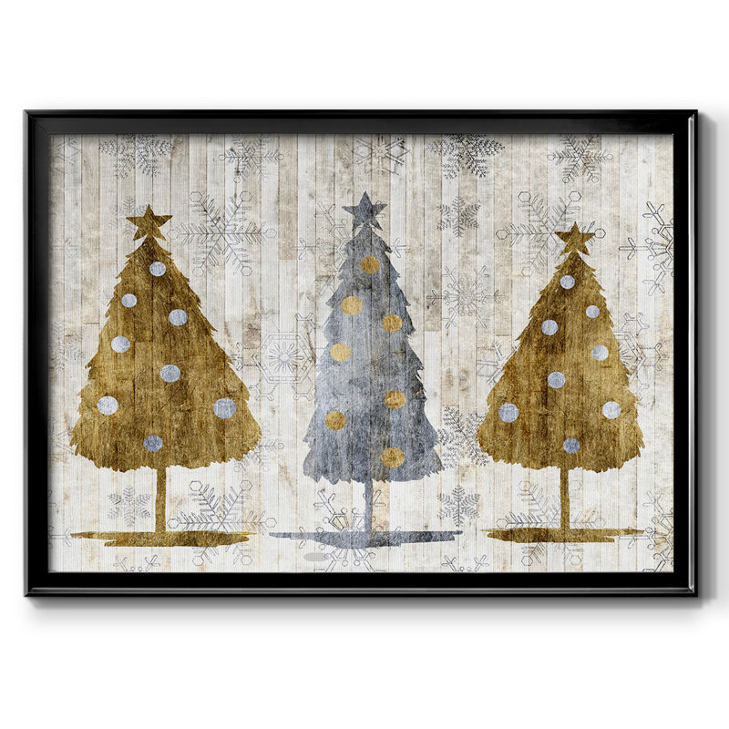 Soph Sophical Christmas Collection A - Reproduction d'un seul cadre photo sur toile, Noir, H 18 po x l 26 po x P 1,5 po
