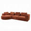 Canapé modulaire Aceso avec 4 coussins